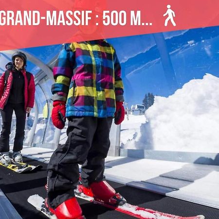 Red Apple Carroz Duplex De Charme Wifi Parking Balcon Tv Ski-Bus Les Carroz d'Araches Exterior foto