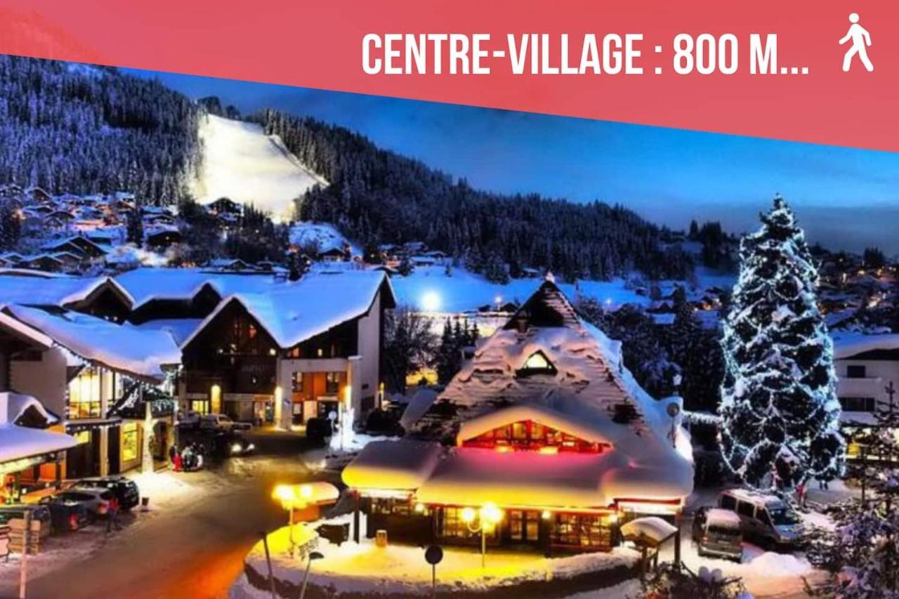 Red Apple Carroz Duplex De Charme Wifi Parking Balcon Tv Ski-Bus Les Carroz d'Araches Exterior foto